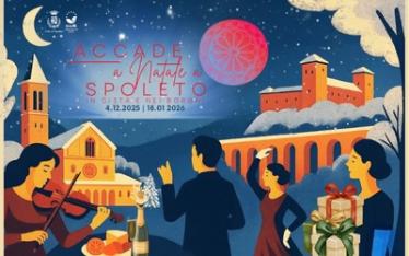 locandina Accade a Natale a Spoleto 2025 - Spoleto